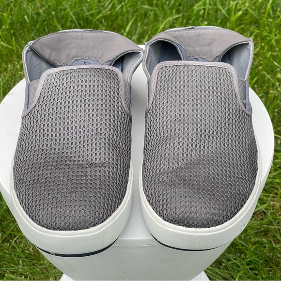 Olukai Lae\'ahi Shoes Mens 13 Gray Pavement Slip On Casual Comfort Sneakers